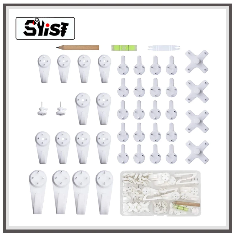 Невидимые винты для ногтей настенные крючки без следов вешалки картин не