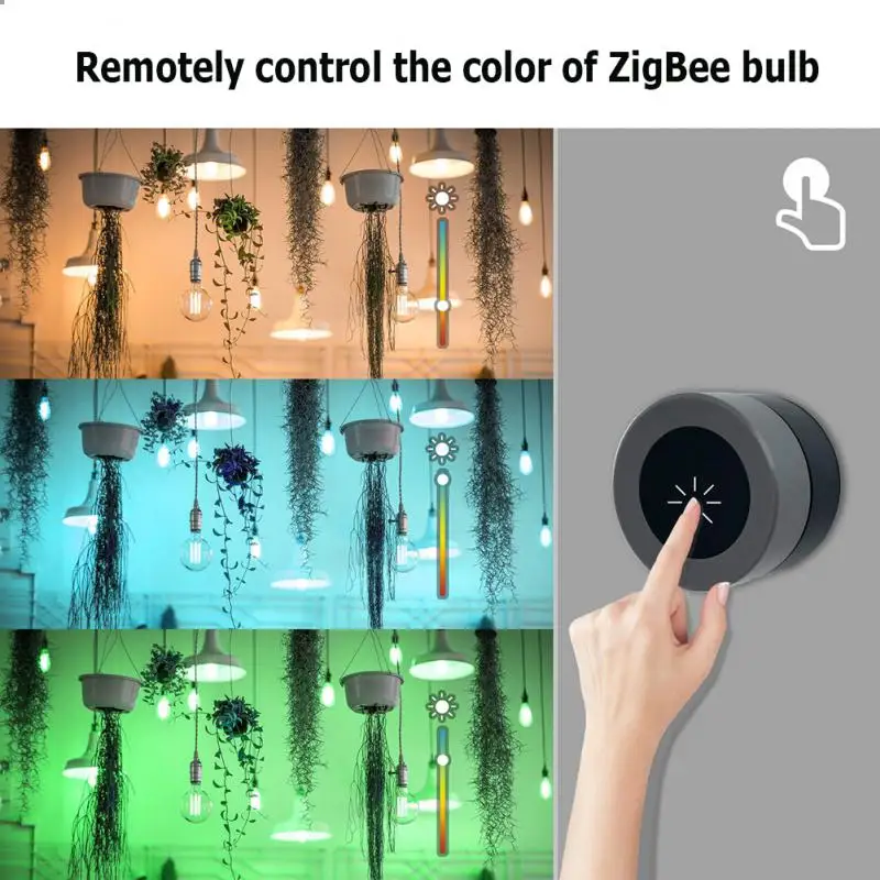 Умный выключатель Aubess Tuya ZigBee беспроводной дистанционный переключатель для