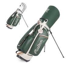 Golf Bag New Ball Bag Bracket Bag Pu Waterproof Standard Club Bag  Travel Portable