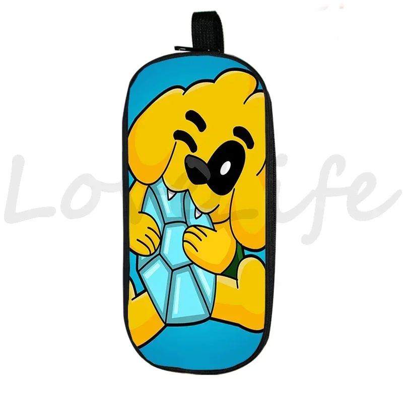 Пенал для карандашей с мультяшным рисунком двойной чехол косметики пенал ручек и