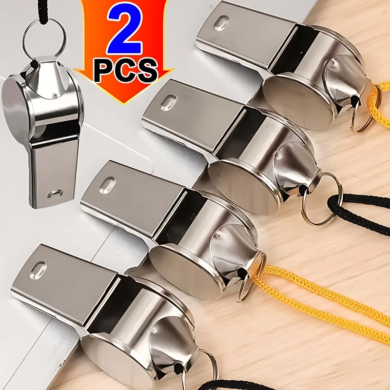 Металлический свисток из нержавеющей стали 1/2 шт