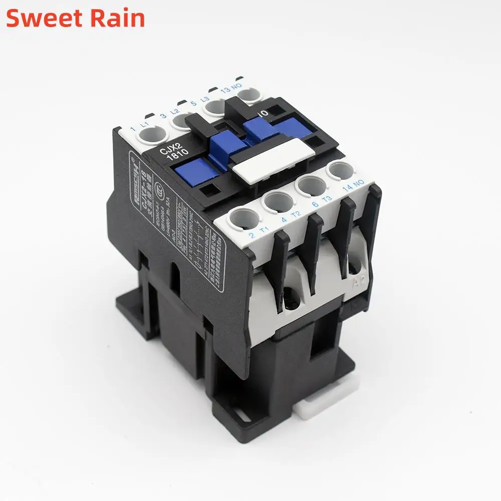 

AC contactor 18A 3P+1NO/1NC Rail installation lc1d CJX2- 1810 1 normally open contact / CJX2- 1801 1 normally closed contact