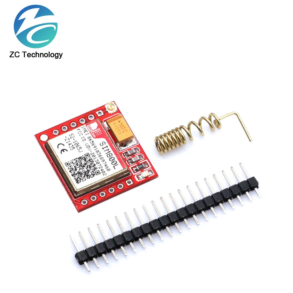 SIM800L GPRS GSM модуль ядро четырехдиапазонный TTL последовательный порт IPX интерфейс PCB