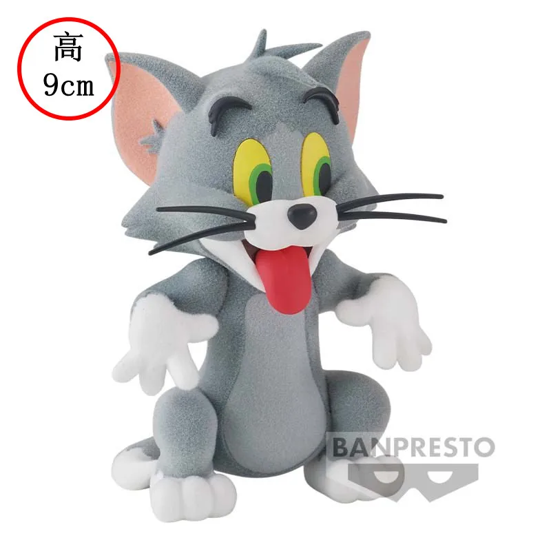 Фото Коллекционная фигурка Тома и Джерри от Bandai Banpresto: Тайффи, модель мультяшного персонажа, украшение для рабочего стола, игрушка-подарок №2