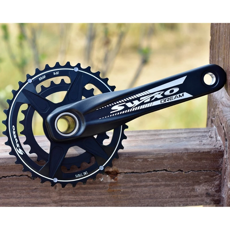 YY 2021 Новый набор шатунов Swtxo Mtb 170 мм шатунный велосипед 26/36T для велосипеда MTB GAINT