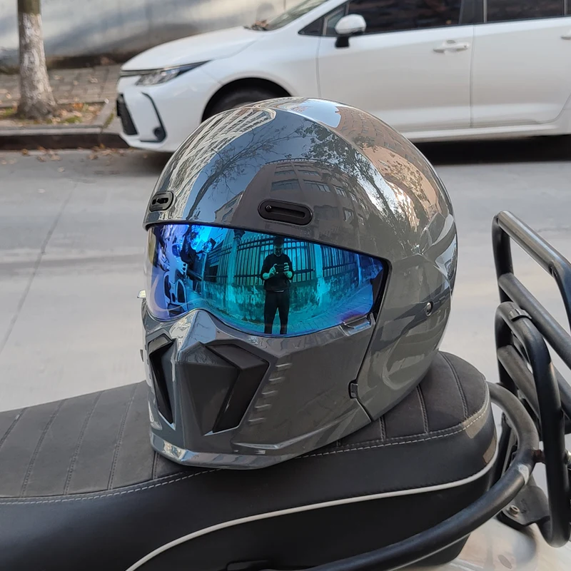 Новый Скорпион Ретро Мотоцикл Cascos Мото Локомотив Личность Многоцелевой