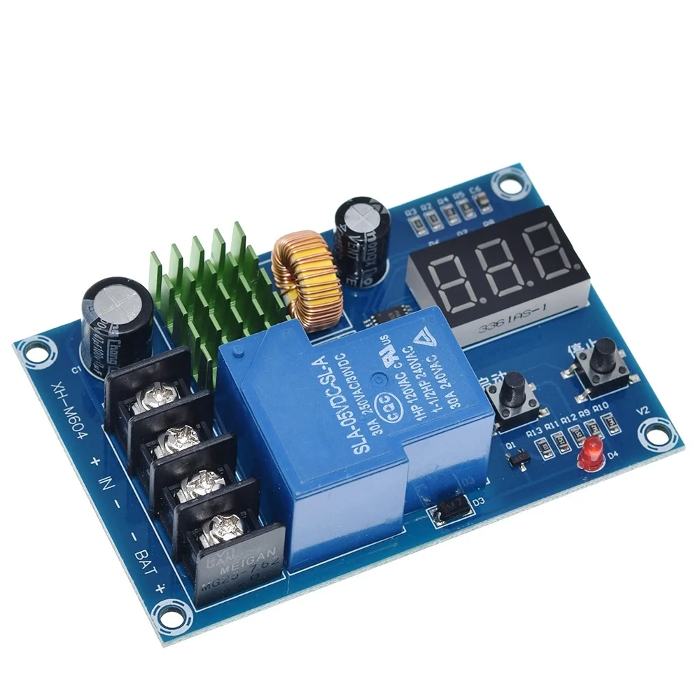 

XH-M604 Battery Charger Control Module DC 6-60V Storage Lithium Battery Charging Control Switch Protection Board