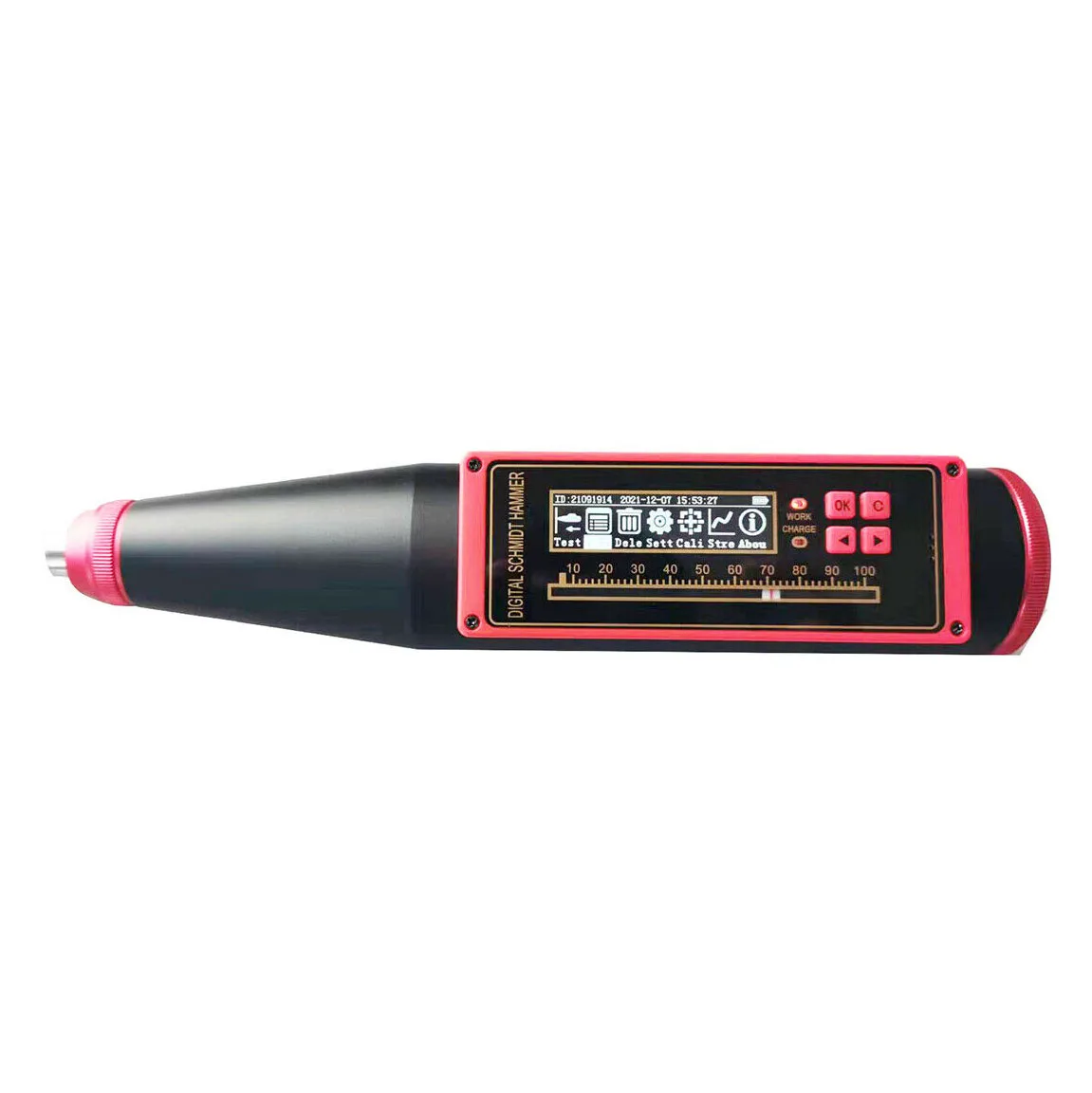 

Digital Concrete Rebound Hammer with Real Time Test OLED Display