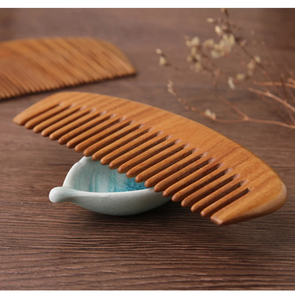 

1PC Sandalwood Comb Men Sandalwood Beard Comb Wood Comb for Natural Hair Comb Comb for Head Hair Detangler Comb