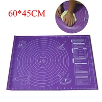 60x45cm extra large baking mat silicone pad sheet baking mat for rolling dough pizza dough non stick maker holder kitchen tools