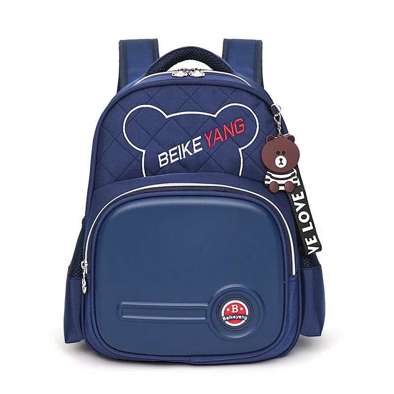 High-capacity Fashion Children Cute Panelled Backpacks New Grade 1-3 Primary Girls Boys Breathable Schoolbags for Travel Hot