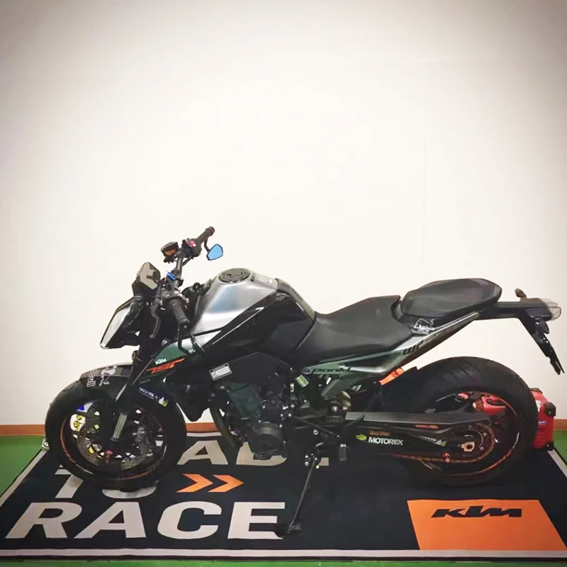 Tappetino Moto Display in poliestere tappeto Racing Moto tappeti per Honda Kawasaki Yamaha BMW KTM tappetino antiscivolo tappeti da comodino