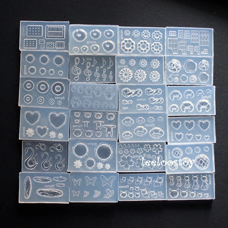 

Flower Art Mold 3D Carving Mould Acrylic UV Gel Art Silicone Mould