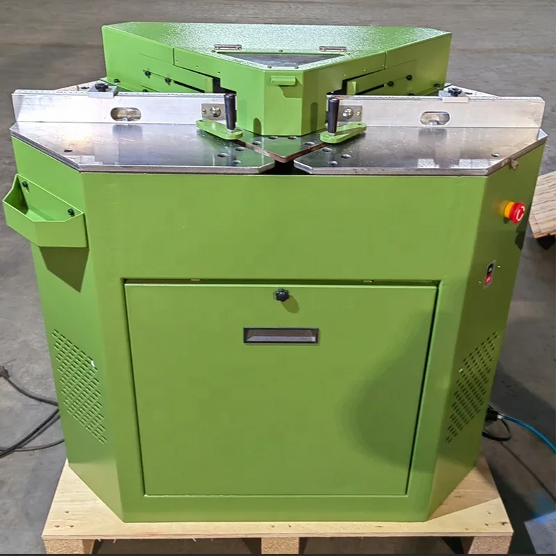 PS frame формовочная машина для резки 45 градусов двойная пила деревянная