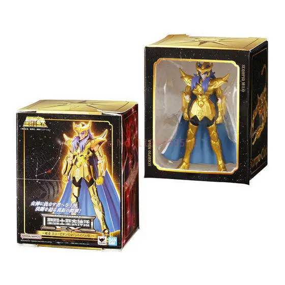 Фото Коллекционная миниатюрная фигурка BANDAI Saint Seiya Saint Cloth Myth Ex, 2 золотых доспеха, коллекционная фигурка Gashapon в коробке №5