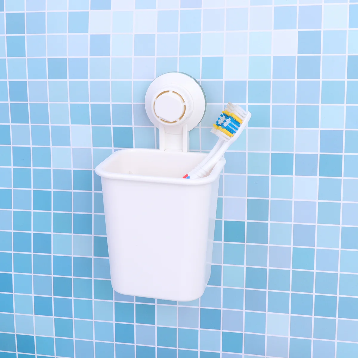 

Holder Wall Punch Free Rackshower Organizer Mounted Holders Suction Storage Stand Toothpaste Toiletries Cupplastic Adhesive