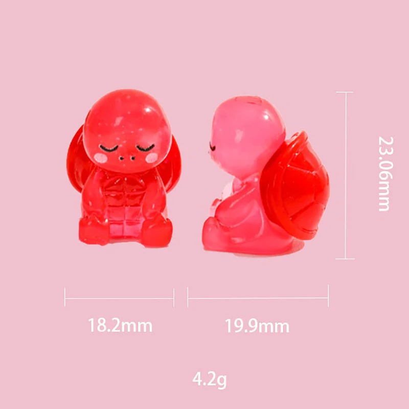 5 шт. светящаяся стереоскопическая смола Имитация океана пляжа маленькая