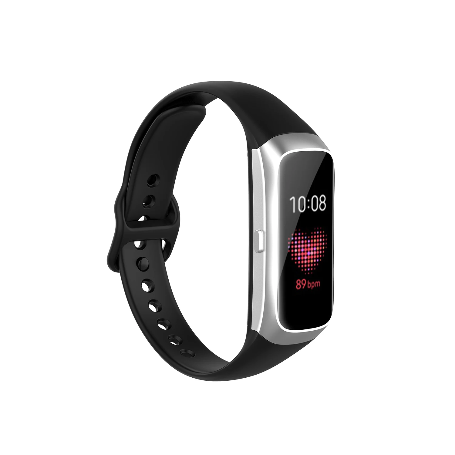 Силиконовый ремешок для умных часов Samsung Galaxy Fit SM-R370