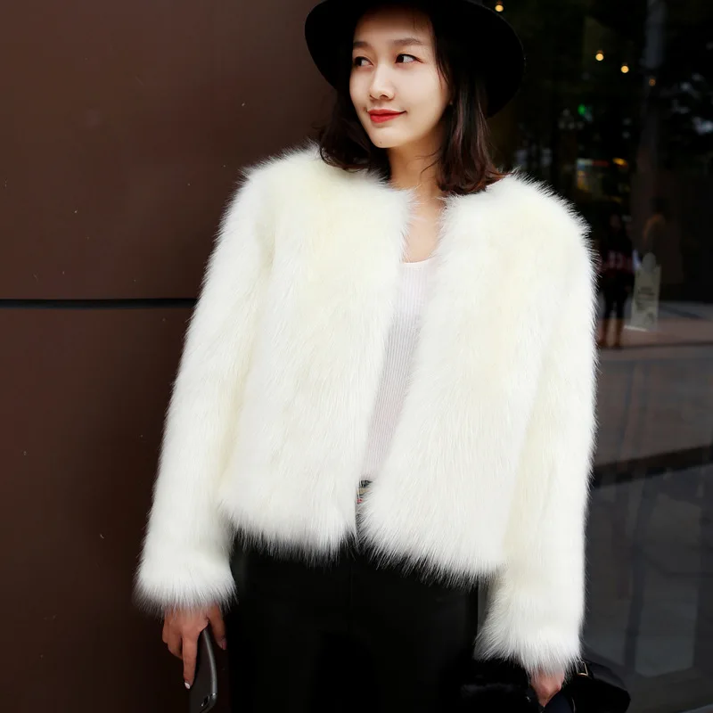 Favourite Coats Coats Woman Winter 2022 Fur Mink Fur Thick Winter High Street Other Slim Real Fur Luxury Winter Women's Coat