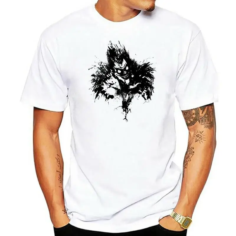 

Футболка мужская с коротким рукавом и надписью «Death Note»