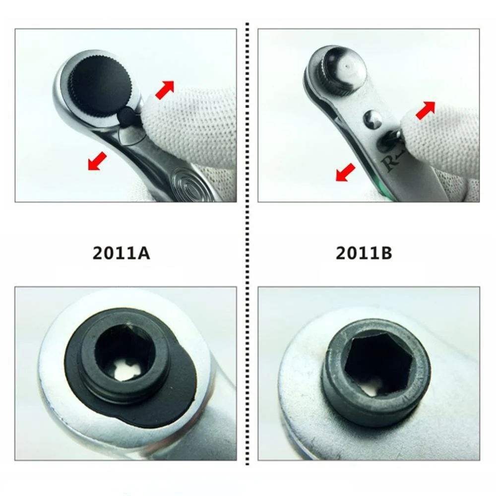 STONEGO портативный мини-ключ с храповым механизмом набор бит регулируемой