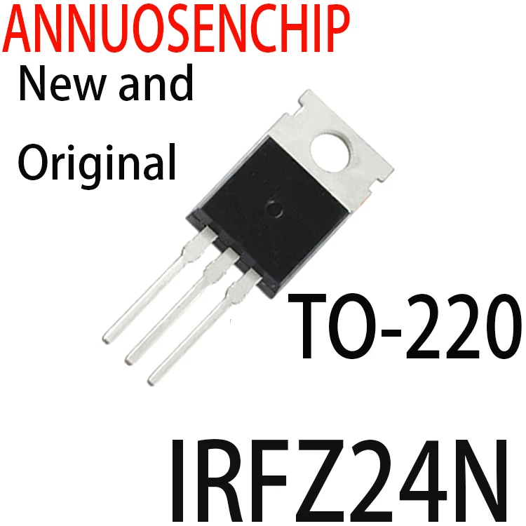 

50 шт. Новый и оригинальный IRFZ24 HEX Power MOSFET N-Channel 17A 55V TO-220 IRFZ24N