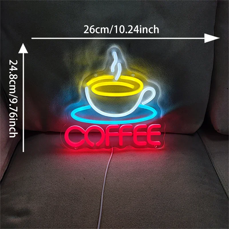 

Неоновая вывеска Coffee Cup signvia