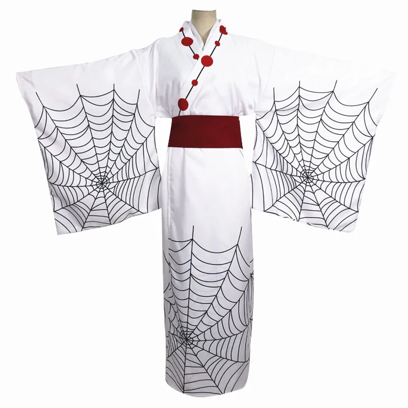 

Anime Demon Slayer Kimetsu No Yaiba Spider Rui Mother Kimono Kamado Nezuko Cosplay Costume Christmas Masquerade Birthday Gifts