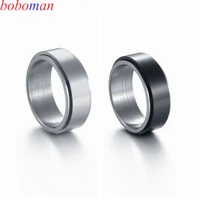 anxiety ring figet spinner rings for women men stainless steel rotate freely spinning anti stress accessories jewelry custom