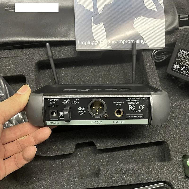 Фото Микрофон PGX24 BETA58A, упаковка в пластиковой коробке, от одного до одного, беспроводной микрофон, беспроводной микрофон №5