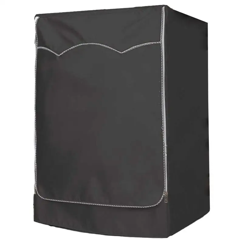 

Чехол для стиральной машины на роликах, Пыленепроницаемый Чехол для стиральной машины, сумка для хранения стиральной машины, портативный полиэстеровый чехол на молнии