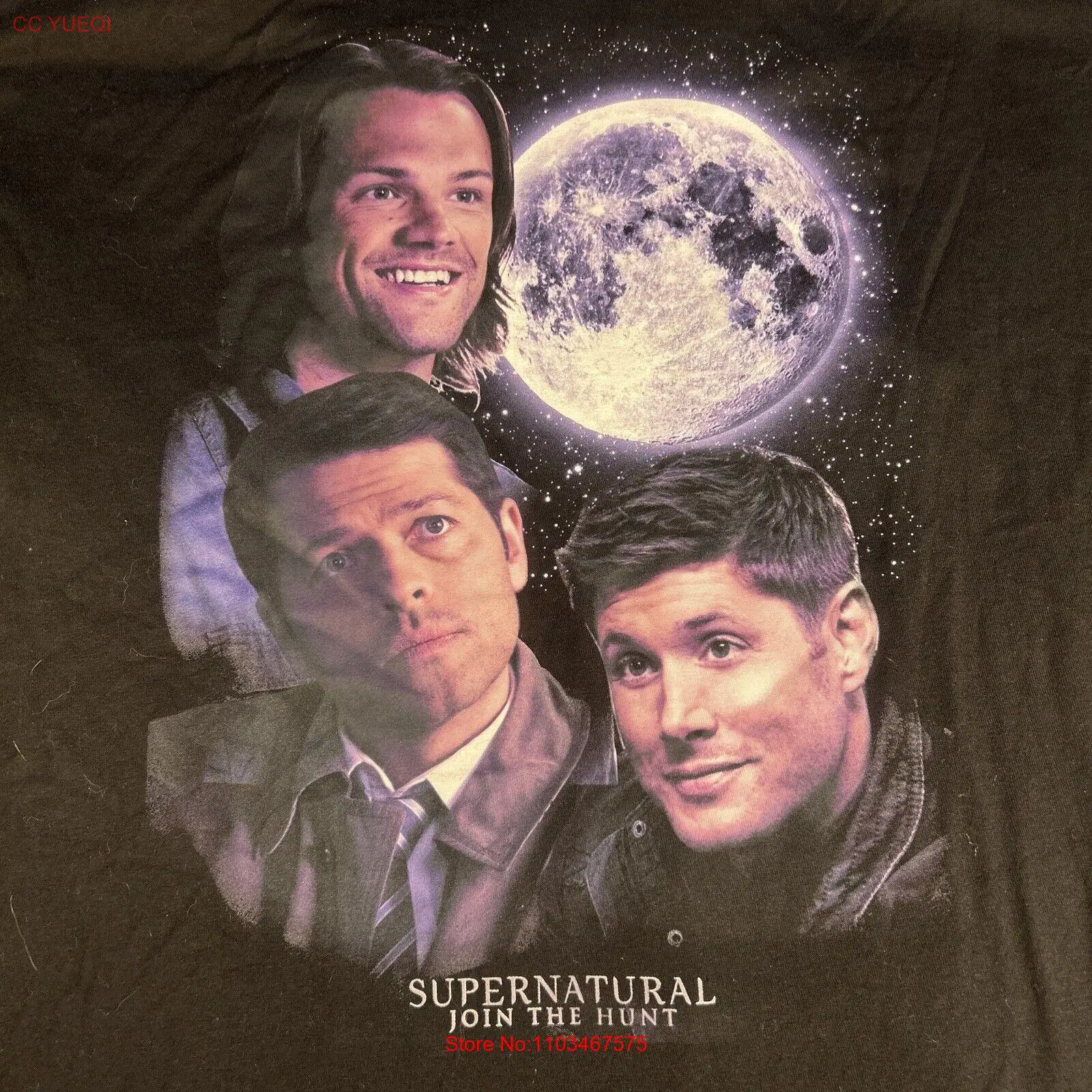 Суперестественная футболка с надписью Join the Hunt