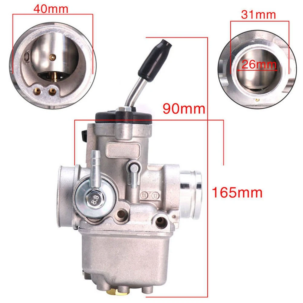 PHBL 26BS R2841 Карбюратор 26 мм для двигателя 2/4 хода 50Cc-300Cc Trial 50 125 2T