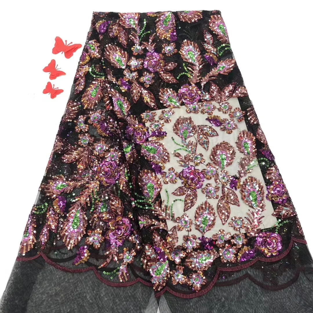 

Red White 100% Cotton African Laces Fabric 2020 High Quality Lace French Swiss Voile Lace Switzerland 5 Yards Lace Fabric