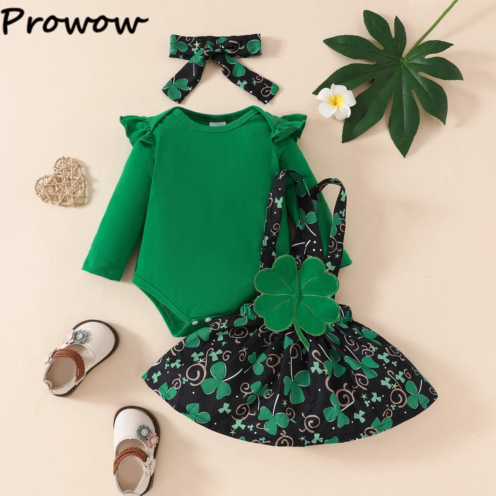 Prowow My First костюм на день Святого Патрика комплект одежды для маленьких девочек