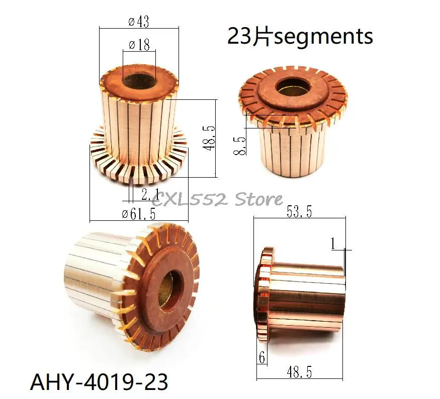 

1 шт., 18x48,5 (53,5) x 43 мм, 23P