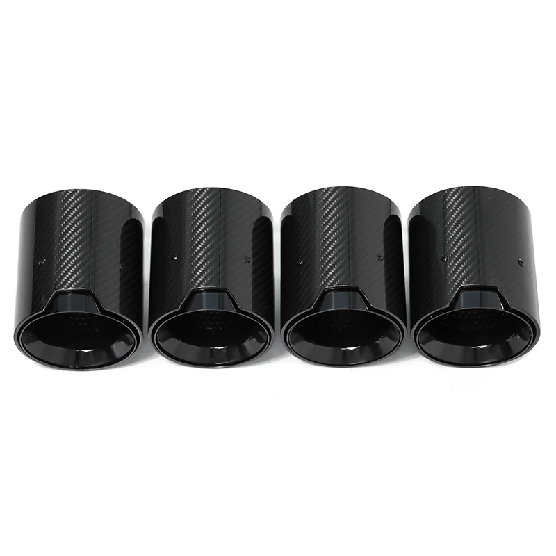 

4 шт. выхлопной наконечник для BMW M5 F90, выхлопная труба из углеродного волокна M, насадка глушителя, выхлопная коллектор
