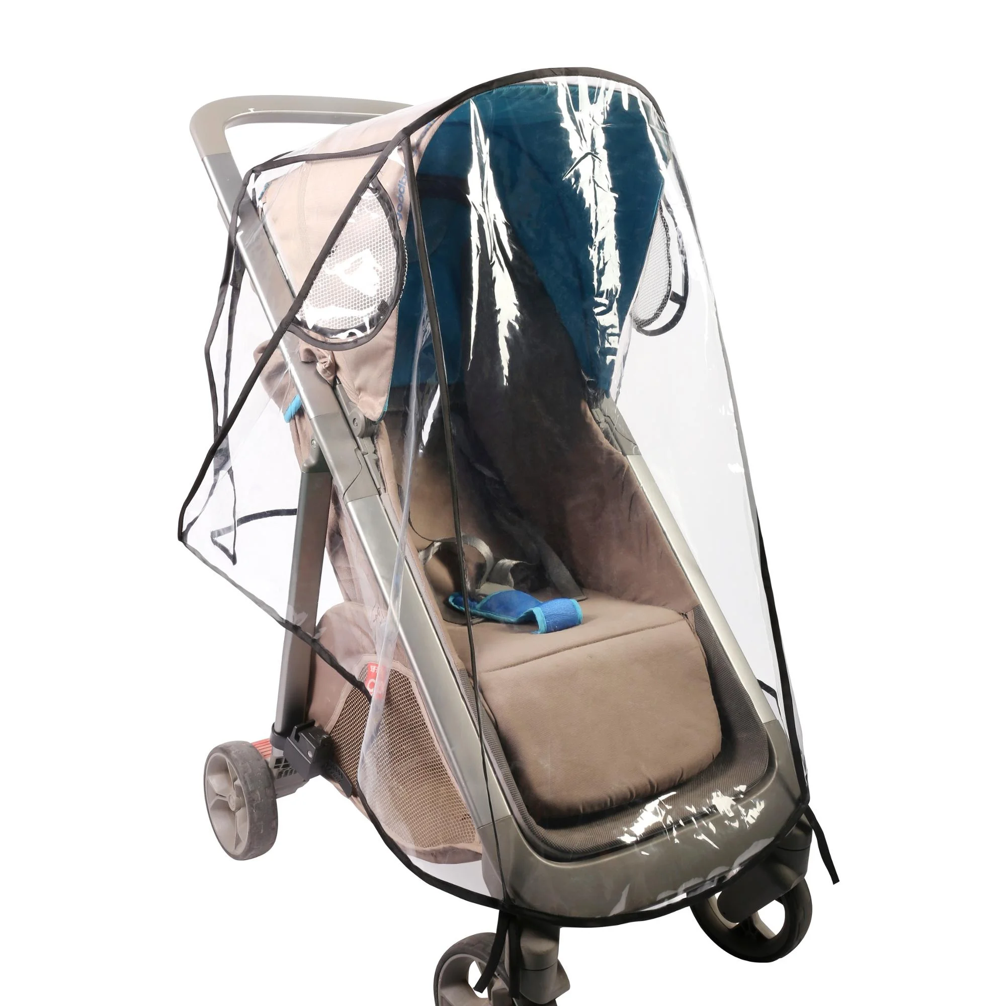 

Portable Transparency water proof wind proof baby Stroller Rain Cover Stroller Organizer
