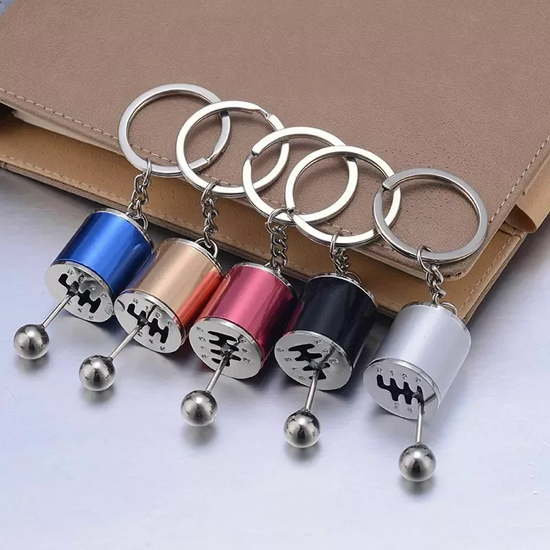 

Interior Shift Keyring Turbo Keychains Zinc Alloy Cars Gear Head Key Chain Wave Box Ornaments Punk Keyring For Men Dad Gifts