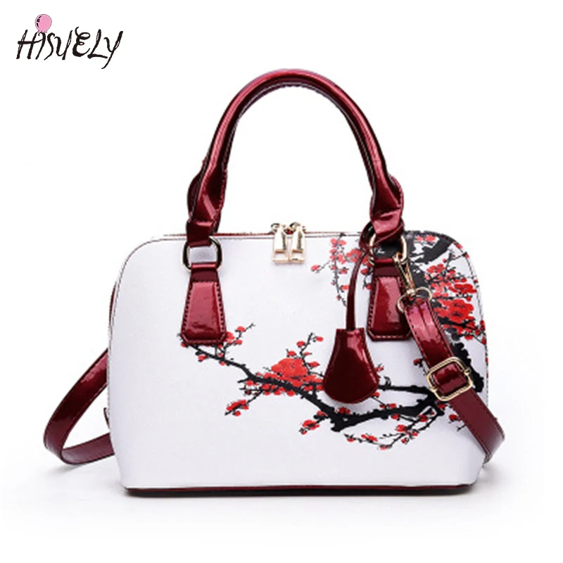 2022 hot sale designer printed bags for women famous brand ladies shopper bag shell elegant floral shoulder luxury handbags new free global shipping
