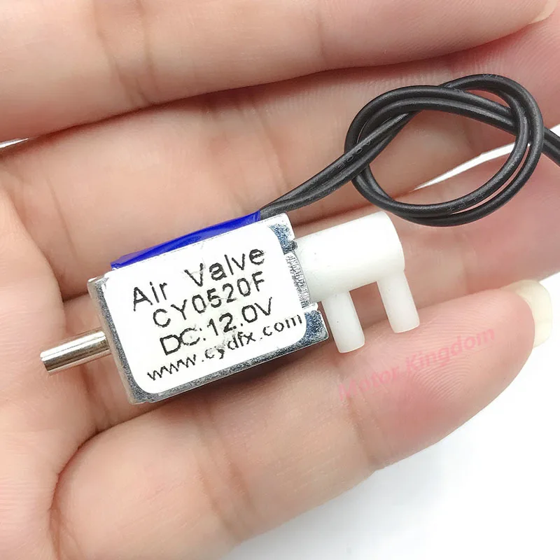 Fa0520F Mini небольшой Соленоидный клапан 2-позиционный 3-ходовой клапан DC6V 12V 24V газовый воздушный клапан 13 мм * 15 мм * 20 мм