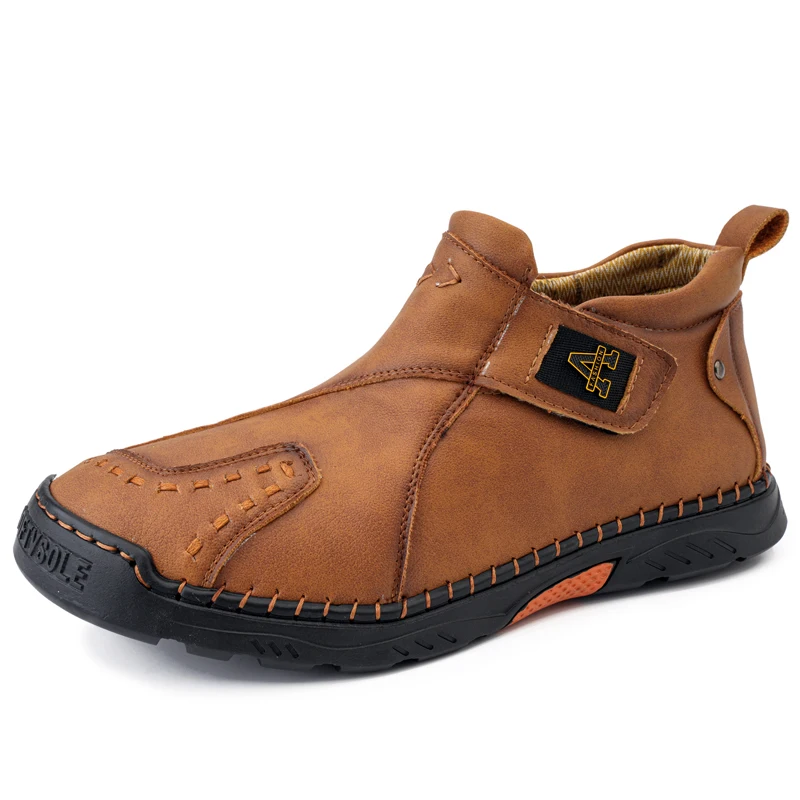 

OLOMLB 2022 four seasons Handmade Large size men's shoes 38-48 Fashion all-match male leather shoes driving loafers