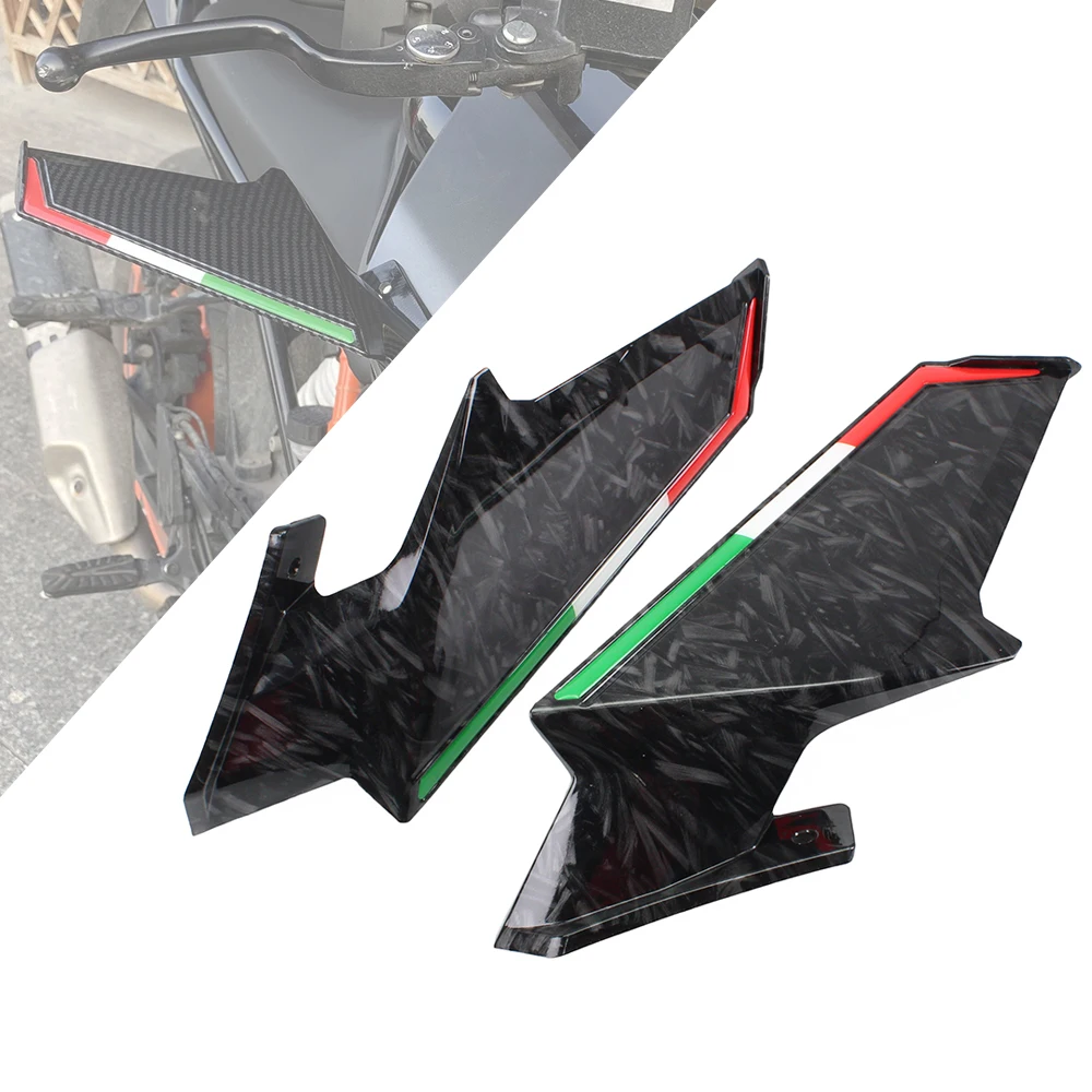 

Motorcycle Fixed Wind Wing Flow Front Fairing Side Spoiler Winglet For Ktm Duke 125 200 390 690 RC125 RC200 RC390 Enduro R