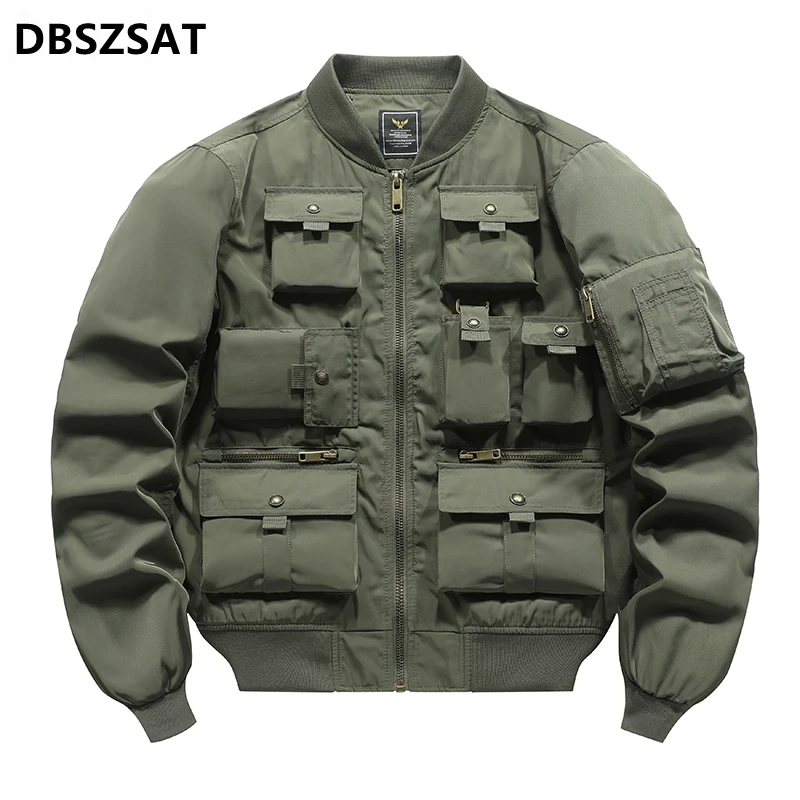 2028 XKK модная мужская куртка-бомбер ветровка в стиле милитари искусственная