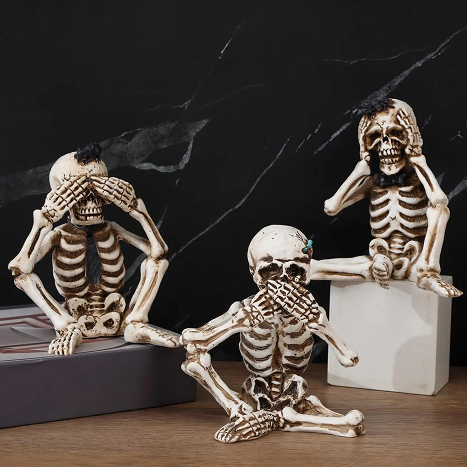 

Реалистичный Скелет украшение скелет Хэллоуин реквизит для дома