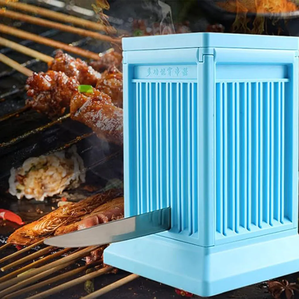 

Convenient And Durable BBQ Skewer Maker For Easy Grilling 49 Holes Barbecue Skewers Maker Easy