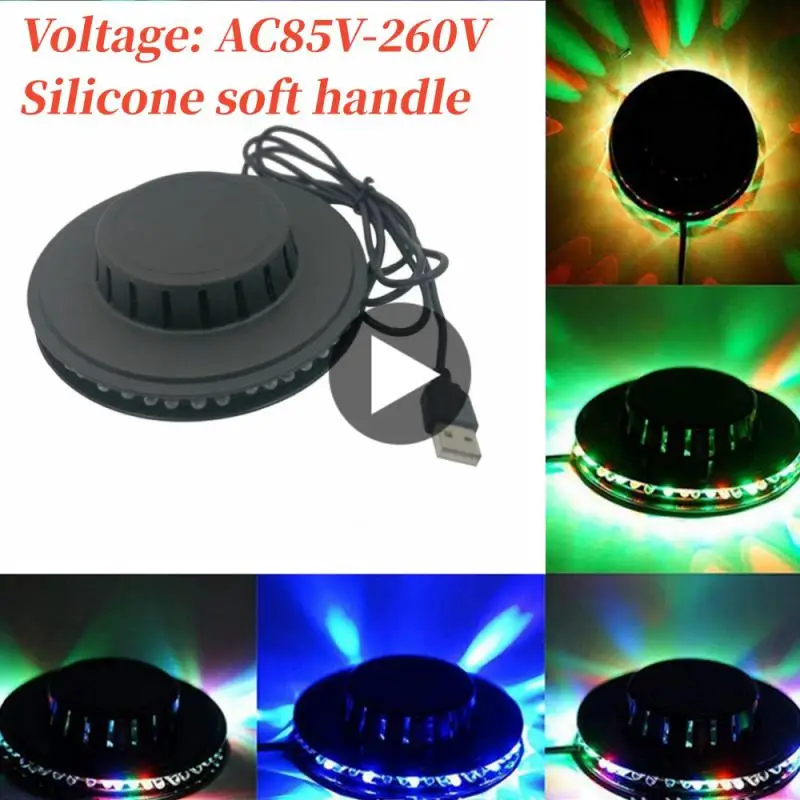 

Stage Light Mini Colorful Rotating KTV Bar Home Party DJ Disco Effect Lamp Laser LED Disco Sound Strobe Lamp