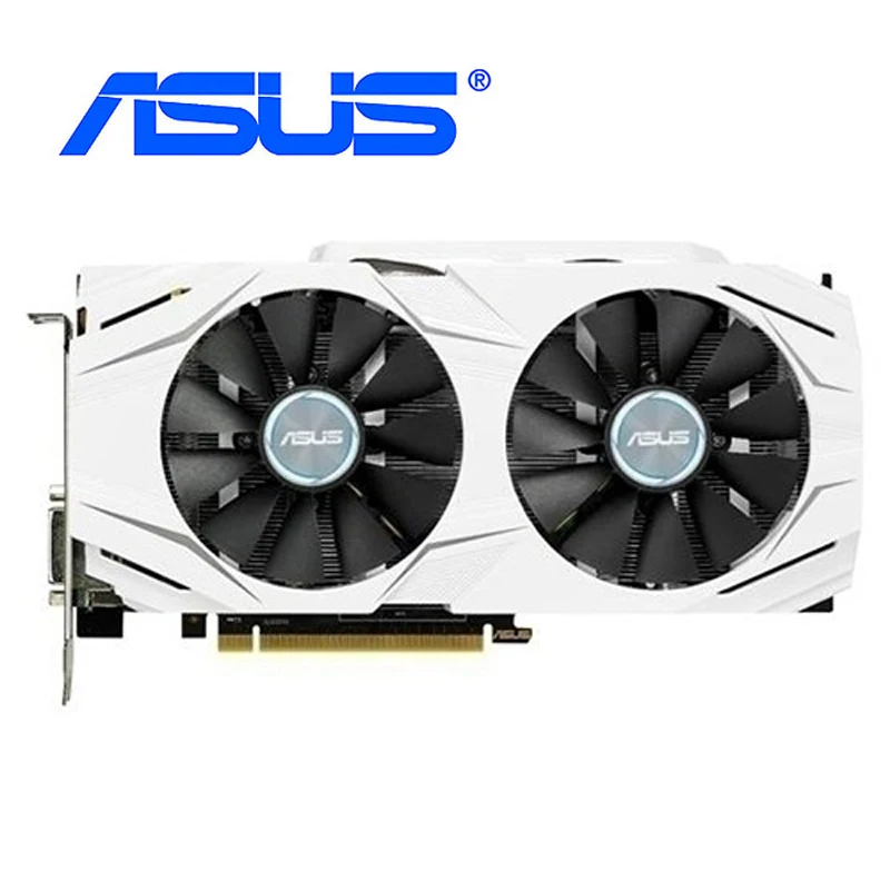 Видеокарта ASUS DUAL-GTX 1060-O6G графическая карта для nVIDIA Geforce GTX 1060 6G GTX1060 VR |