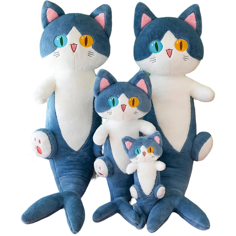 

Акула плюшевая игрушка большая Ragdoll синяя одежда для дня рождения Детская Праздничная кукла-животное хлопковая игрушка для девочек