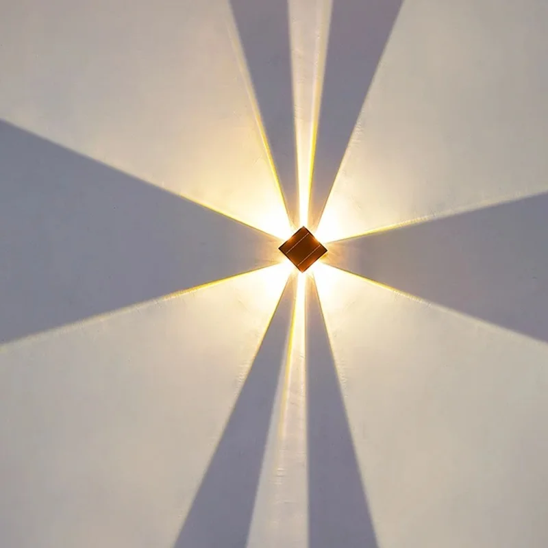 Фонарь на солнечной батарее уличная водонепроницаемая лампа для мойки стен